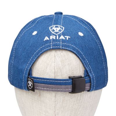 Ariat English: Team II Gorra Hombre - Azules / Blancas (SJBYG9021)